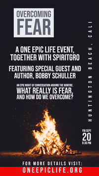 Overcoming FEAR, an epic dialogue around the bonfire