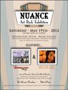 Advance Purchase for NUANCE Art Rock Exhibition on Sat May 19th 2012