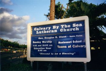 Calvary by the Sea Lutheran Church, Honolulu,Oahu

