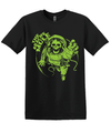 THE 40 ACRE MULE ASTRO ZOMBIE BLACK T-SHIRT