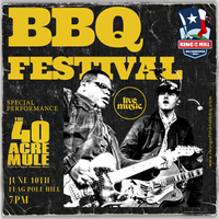 King of the Hill BBQ Competition featuring The 40 Acre Mule, Matt Hillyer, Ellis Bullard Band and More!