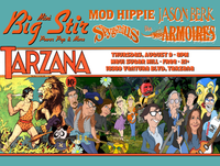 Big Stir Tarzana: Spygenius, The Armoires, Jason Berk, Mod Hippie