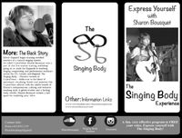 Self-expression class, The Singing Body with Sharon Bousquet