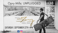 Terell Davy sings at Opry  Mills!