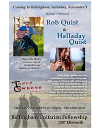 Tango Cowboys Open For Rob Quist!