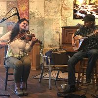 Fiddler Kera-Lynne Newman & Jan at Herb's Cider