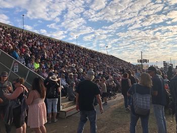 The crowd at Vermilion Rodeo & Fair
