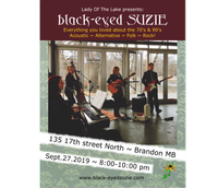 Lady of the Lake Presents black-eyed SUZIE