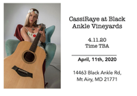 CassiRaye at Black Ankle Vineyards
