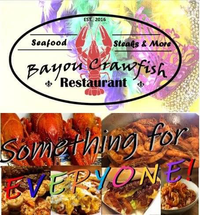  Derwin Young @ Bayou Crawfish Restaurant - Many, LA Cajun and Creole Restaurant 