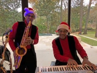 Twin Connection Performing at Clients Home for Holiday Party - 2018
