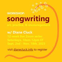 12-Week Songwriting Workshop (now full)