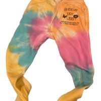 Girls In The Suburbs Tye Dye Joggers Yellow