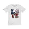 T-Shirt - FRONT - LOVE Patriotic / BACK - Small Patriotic Band Logo