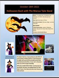 Marcus Tyler Band  - Halloween Bash