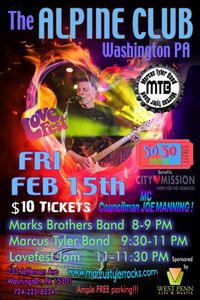 LOVE FEST featuring The Marcus Tyler Band