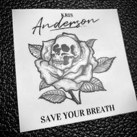 White Save Your Breath Sticker