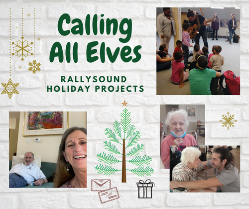 Inspired by some of our own Gathering community members, RallySound hosted two holiday projects, “Calling All Elves”, to help spread cheer and positivity during a challenging year. The RallySound community was encouraged to send a greeting card, short note, postcard, poem, or inspirational quote to our friends in rehabilitation facilities and nursing homes who were lonely or feeling “shut-in”. We partnered with three facilities in New England: Webster Park Rehabilitation and Healthcare Center in Rockland, MA, The Residence at Salem Woods in Salem, NH, and Chelsea Village in Chelsea, MA. Our community also had the opportunity to engage in a toy drive for the children at PACE Head Start Children's Service Manager in New Bedford, MA. RallySound sponsored a toy and book drive for the kiddos in their programs. PACE Head Start is a non-profit, community based, anti-poverty agency serving the greater New Bedford, MA area. Together we developed a wish list on Amazon Smile, "Calling all Elves”, where our community selected and purchased a toy or book that was sent to the PACE Head Start Program.