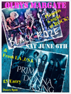 PRIMA DONNA RISING with BLACK ROZE at Olbys Music Room, Margate, England