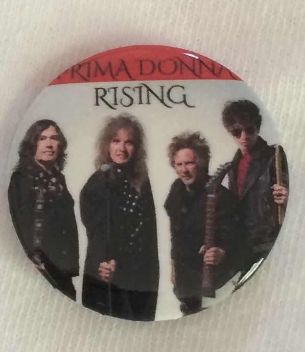Large Band Photo Pin/Buttton - Prima Donna Rising