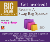 Big Dreams Swag Bag Sponsor