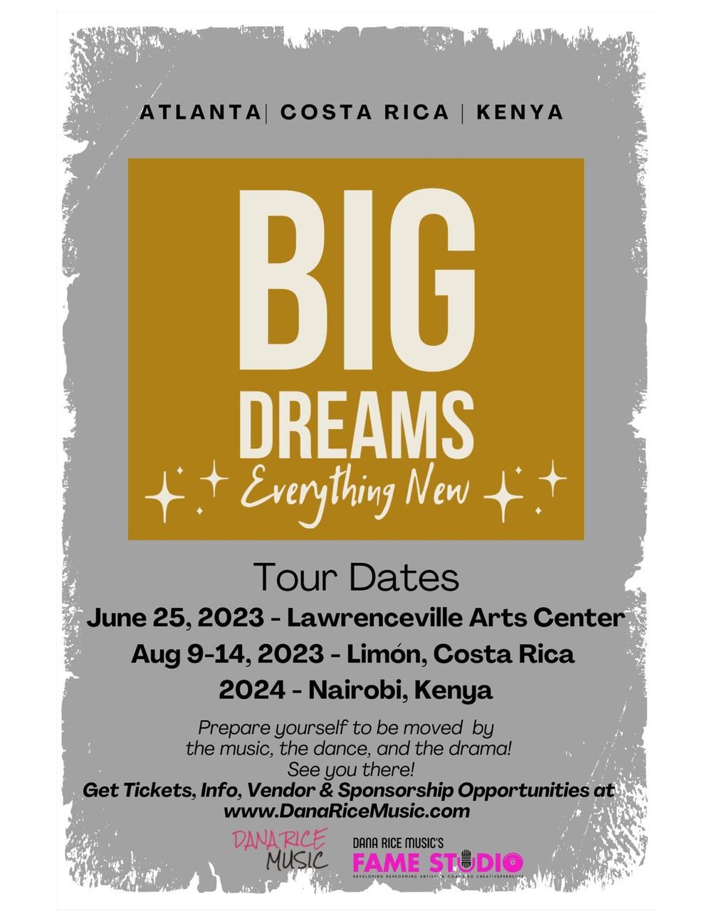Big Dreams Tour