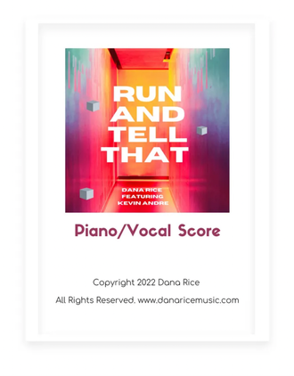 Run And Tell That Sheet Music By Dana Rice