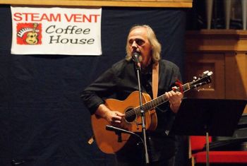 At Steam Vent Coffee House, Winsted CT. Photo by Deborah Storrs
