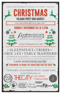 Slow Start Records & Danger Lips Group Presents: X-Mas Pajama Party and Market