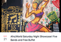 CANCELLED - SXSW - Sahara Lounge -  Afro/World Saturday Night Showcase!