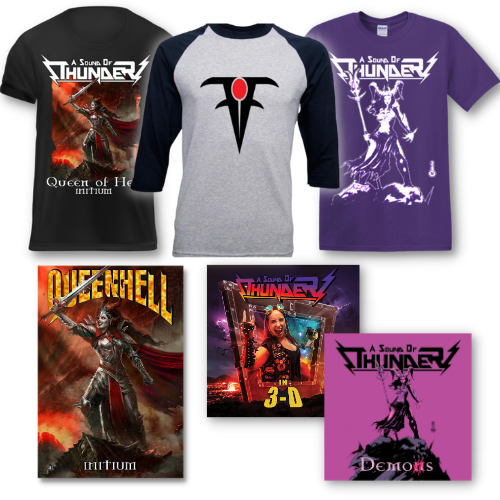 Queen of Hell: Initium - Queen's Guard Bundle 3 - T-Shirt + Comic + Name in Credits