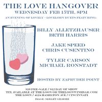 The Love Hangover: An Evening of Lovely + Lovelorn Duets