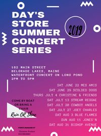 DAYS STORE SUMMER CONCERT SERIES Featuring Joey Charles