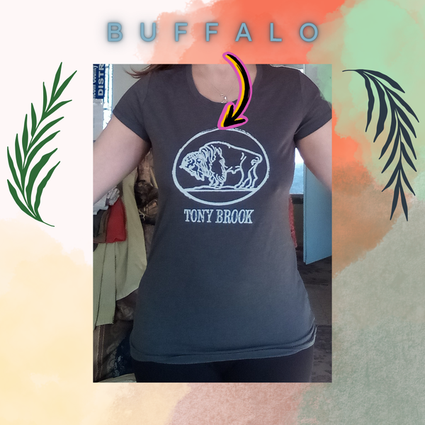 LIMITED EDITION BUFFALO T SHIRT SALE Tony Brook
