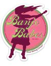 3 Banjo Babes Stickers