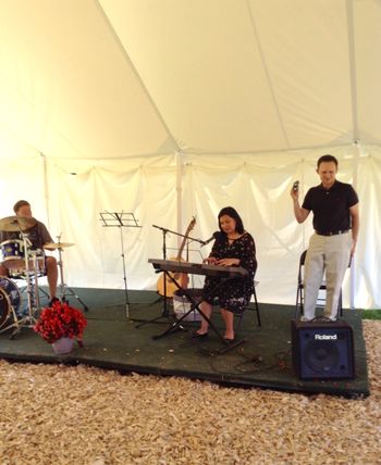 Performing at Raven Hollow Winery in Westfield
