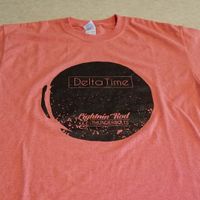 Delta Time Tour Peach T-Shirt