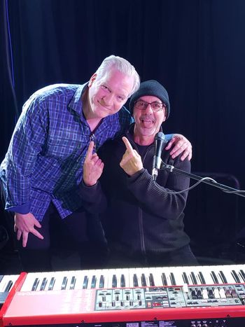 Bob and Ex Joe Bonamassa Keys player Rick Melick
