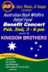 Kingdom Brothers Australia Benefit