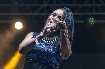 PP Arnold @ Black is Back in MAdrid, photo by Iram Martínez
