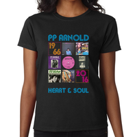 Womens T-Shirt 50 Years Heart & Soul