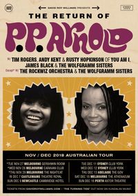 The Return of PP Arnold to Australia, Perth