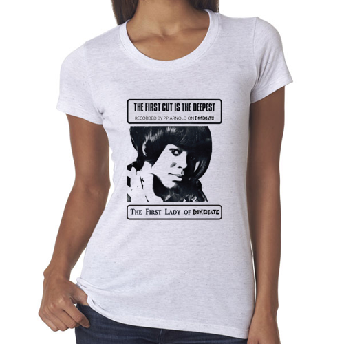 Womens T-Shirt - The First Lady of Immediate - PP Arnold