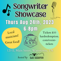 Songwriter Showcase at The Event Room, Watertown TN