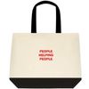 Two-Tone Deluxe Classic Cotton Tote Bag