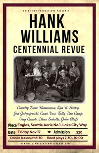 Hank Williams Centennial Revue