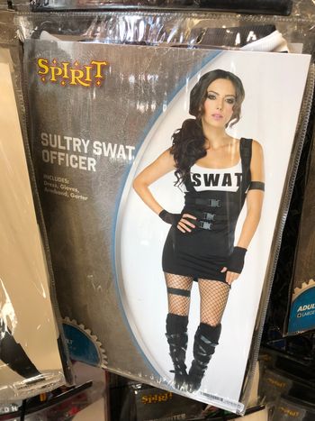 Actual costume in a shop
