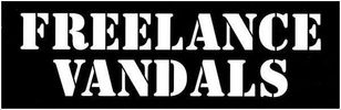 Freelance Vandals Official Logo Bumper Sticker