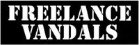 Freelance Vandals Official Logo Bumper Sticker