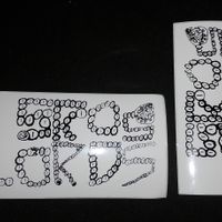 "LIMITED EDITION" SNAKE CREATURE THING LOGO  STICKERS